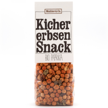 Bio Kichererbsen Snack Paprika - 140 g - von Mahler und Co.